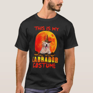 Camiseta This Is My Human Costume I'm Really A Labrador Dog