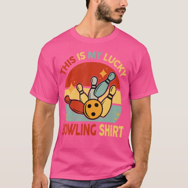 Camiseta This Is My Lucky Bowling s Bowler (Anverso)