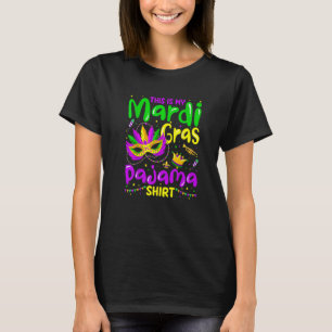 Camiseta This Is My Mardi Gras Pajama Shirt Funny Mardi Gra