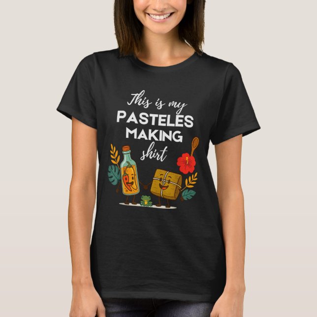 Camiseta This Is My Pasteles Making Shirt Funny Christmas C (Anverso)