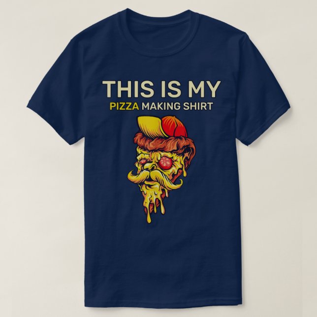 Camiseta This Is My Pizza Making Shirt Pizza Maker  (Diseño del anverso)