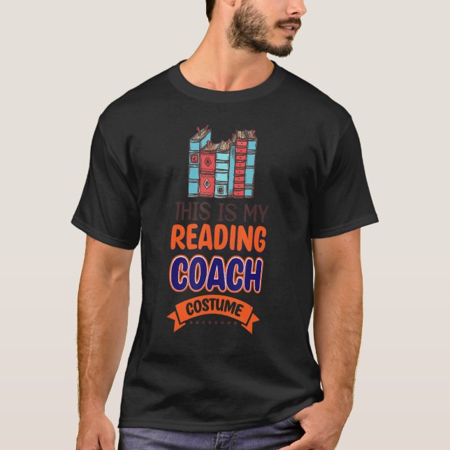 Camiseta This Is My Reading Coach Costume (Anverso)