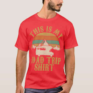 Camiseta This Is My Roadrip RV Camping Camper gift
