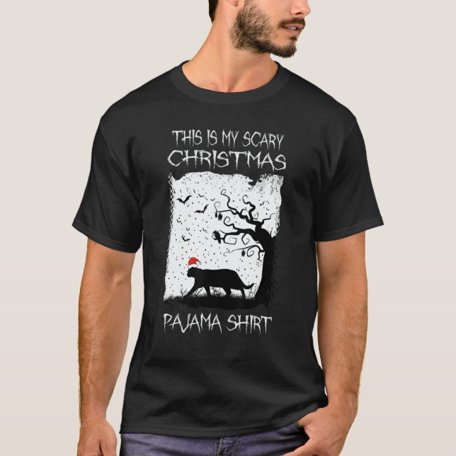 Camiseta This Is My Scary Christmas Pajama 1 (Anverso)