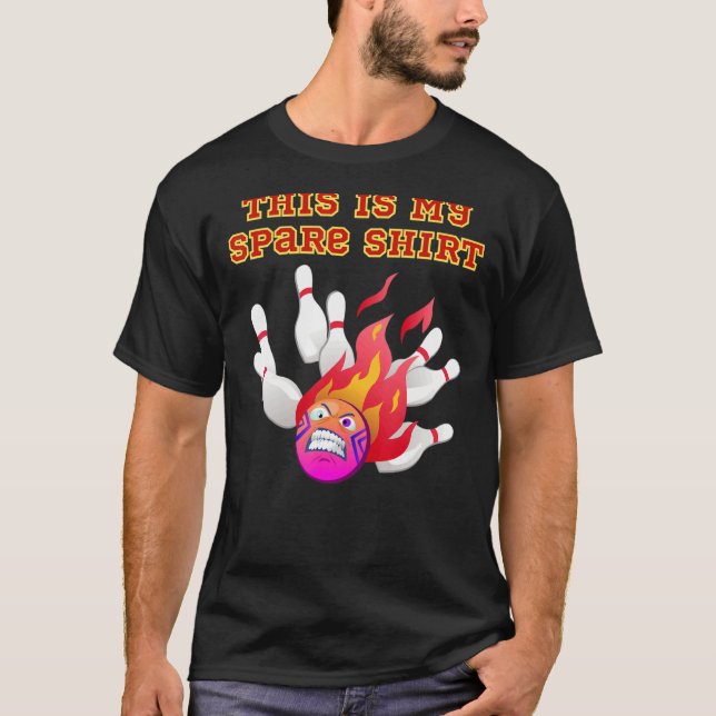 Camiseta This Is My Spare Bowling (Anverso)