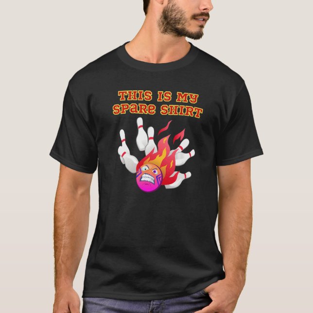 Camiseta This Is My Spare Bowling  1 (Anverso)