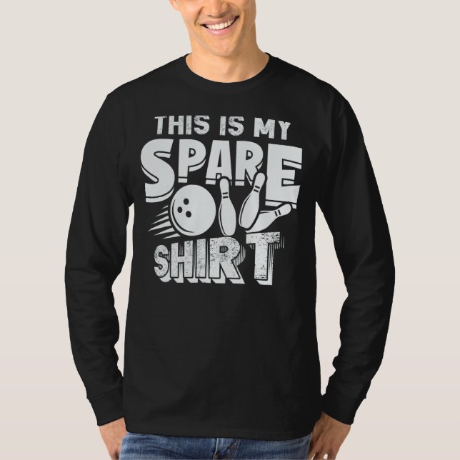 Camiseta This Is My Spare Bowling Bowler (Anverso)