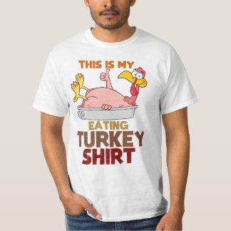 Camiseta This Is My Turkey Eating Shirt – Funny Thanksgivin