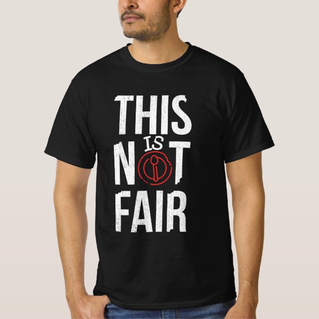 Camiseta This is not fair-Helping Hands: Unity & Support (Anverso)