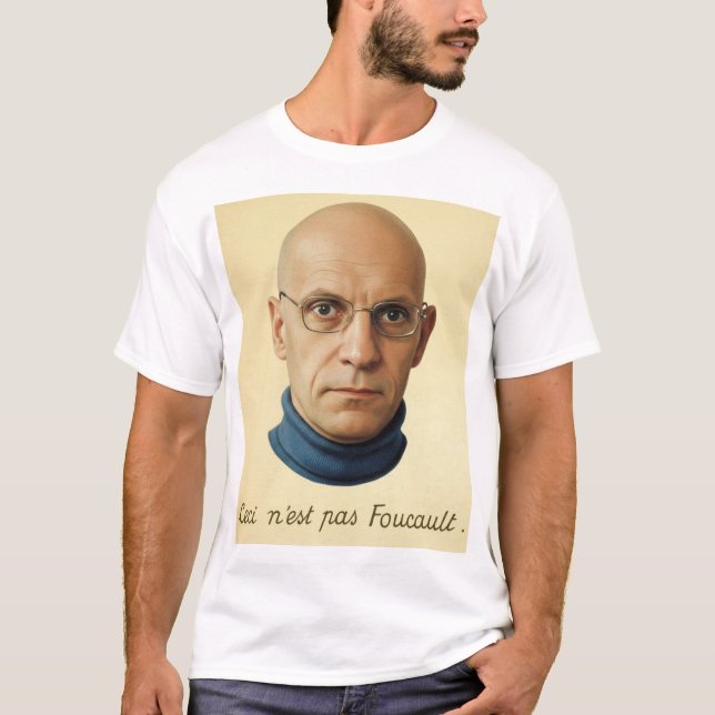 Camiseta This is not Foucault T shirt  (Anverso)