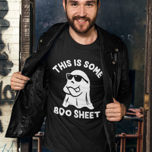 Camiseta This is Some Boo Sheet Funny Halloween Ghost
