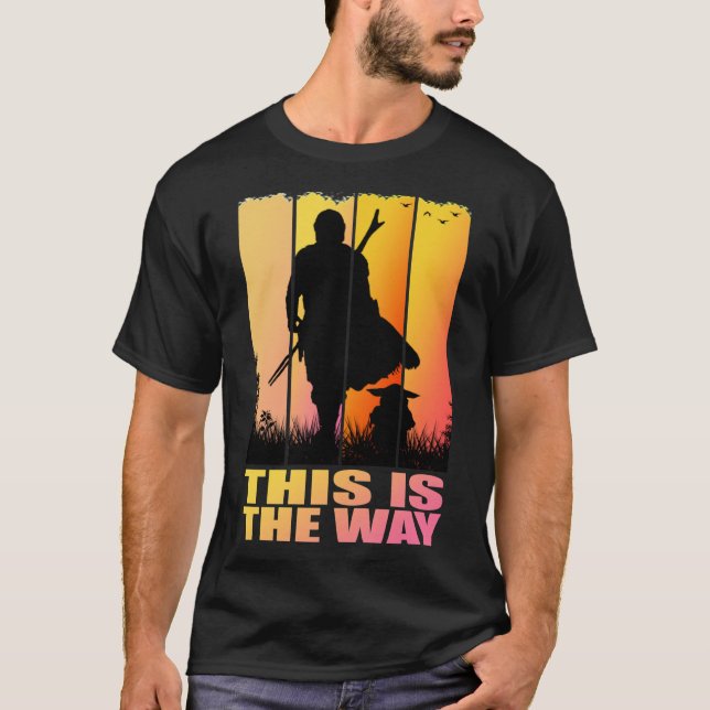 Camiseta This Is The Way Retro Essential T-Shirt (Anverso)
