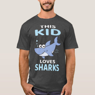 Camiseta This Kid Loves Sharks I Shark Fish I Kids Shark 86