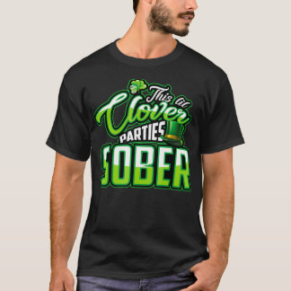 Camiseta This Lil Clover Parties Sober  St Pats Feast
