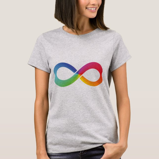 Camiseta This rainbow infinity design can symbolize so many (Anverso)