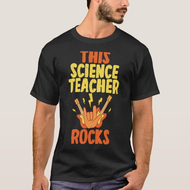 Camiseta This Science Teacher Rocks (Anverso)