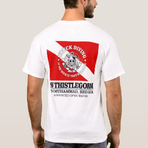Camiseta Thistlegorm (mejores restos de naufragio)