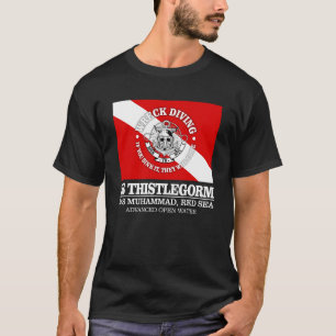 Camiseta Thistlegorm (mejores restos de naufragio)