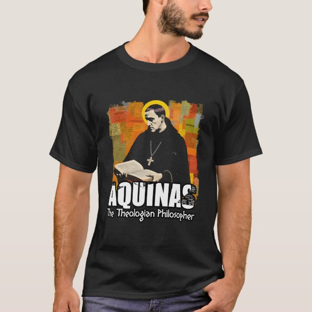 Camiseta Thomas Aquinas Philosopher (Anverso)