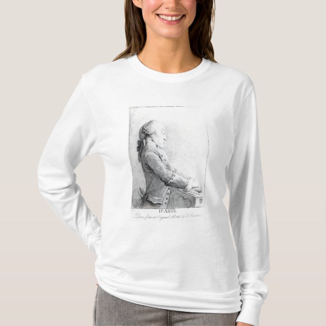 Camiseta Thomas Augustine Arne (Anverso)