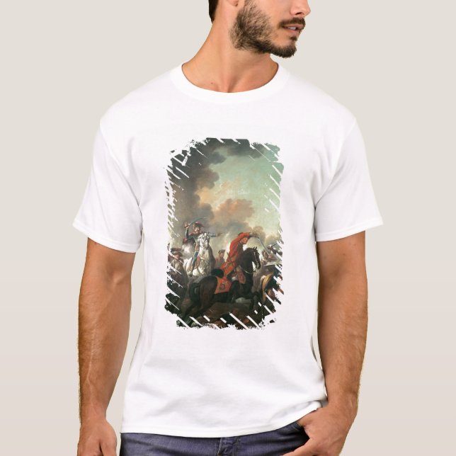 Camiseta Thomas Brown en la batalla de Dettingen (Anverso)
