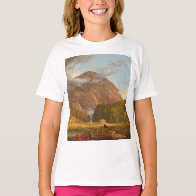 Camiseta Thomas Cole Vista del paso de la montaña (Anverso)