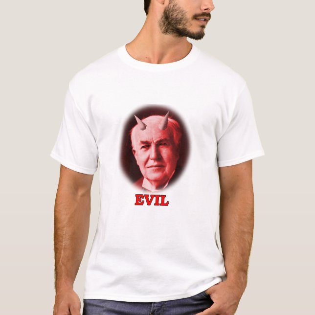 Camiseta Thomas Edison (Anverso)
