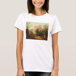 Camiseta Thomas Gainsborough el   un paisaje con las
