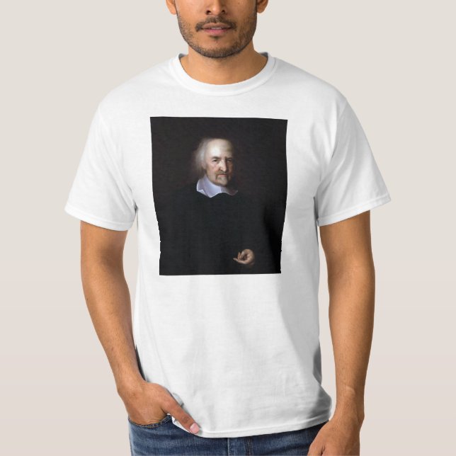 Camiseta Thomas Hobbes de Juan Michael Wright (Anverso)