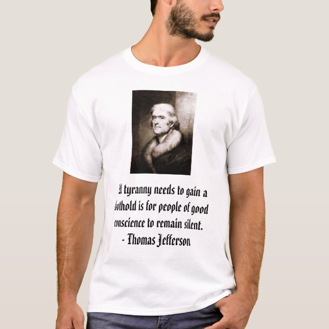 Camiseta Thomas Jefferson (Anverso)