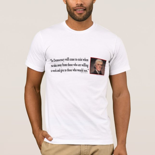 Camiseta Thomas Jefferson (Anverso)