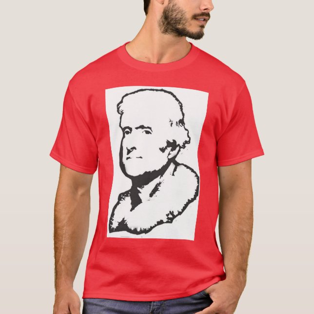 Camiseta Thomas Jefferson (Anverso)