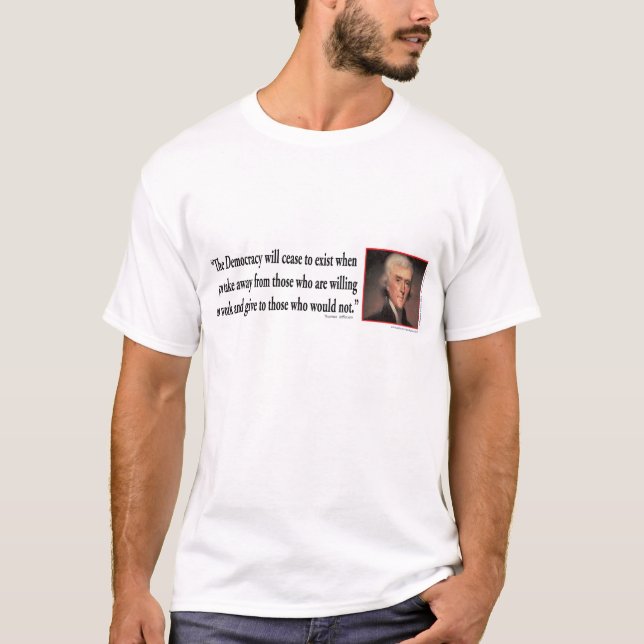 Camiseta Thomas Jefferson (Anverso)