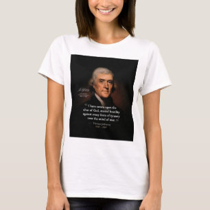 Camiseta Thomas Jefferson de Rembrandt - altar de la cita