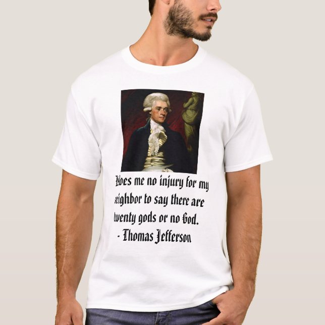 Camiseta Thomas Jefferson en libertad (Anverso)