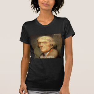 Camiseta Thomas Jefferson "Honestidad" Wisdom Cita Regalos