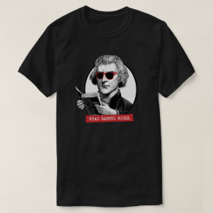 Camiseta Thomas Jefferson Lee Libros Prohibidos