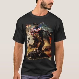 Camiseta Thomas Jefferson Riding Bear