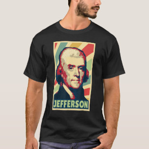 Camiseta Thomas Jefferson Vintage Colors