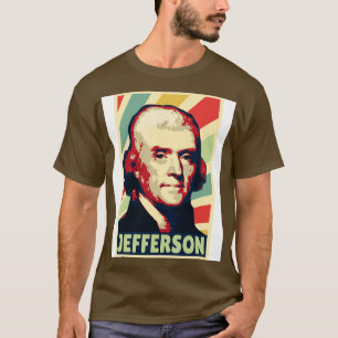 Camiseta Thomas Jefferson Vintage Colors
