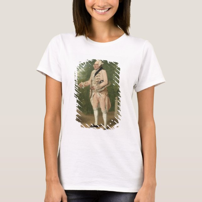 Camiseta Thomas King como Lord Ogleby (aceite sobre lienzo) (Anverso)