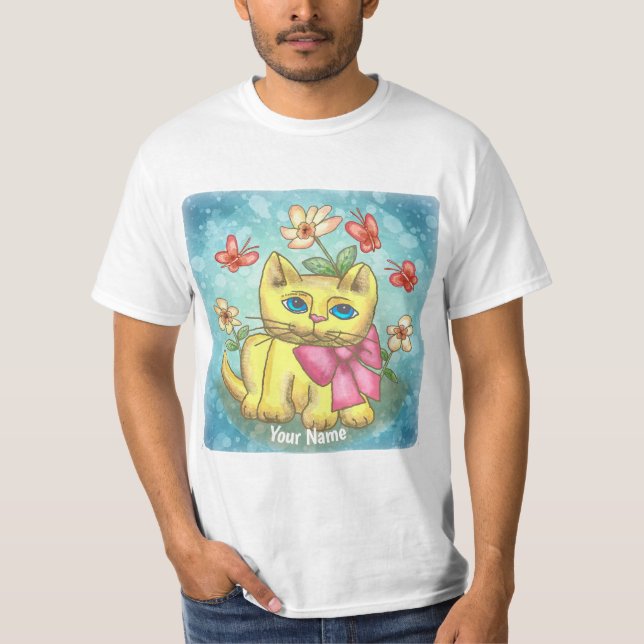 Camiseta Thomas Kitten Cat (Anverso)