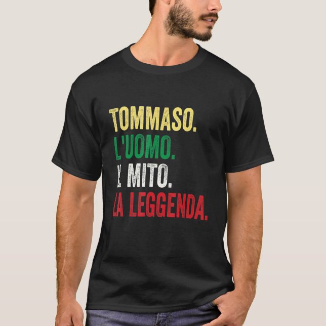 Camiseta Thomas La Leyenda Mítica Del Motor Del Tanque Thom (Anverso)