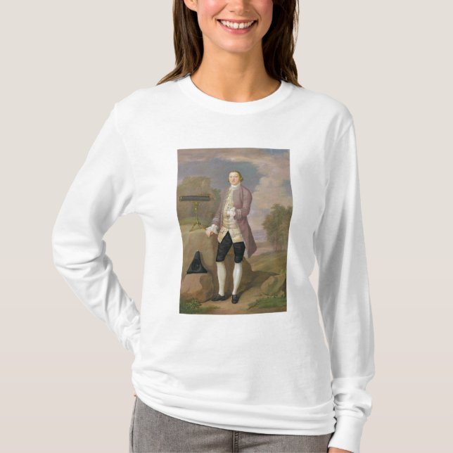 Camiseta Thomas Newenham, c.1749 (aceite en lona) (Anverso)