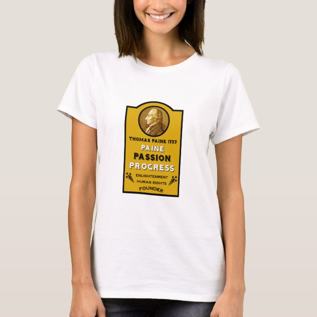Camiseta Thomas Paine (Anverso)