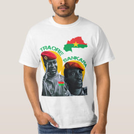 Camiseta Thomas Sankara & Ibrahim Traore T-shirt