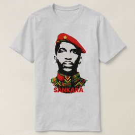 Camiseta Thomas Sankara Kente Revolucionario Panafricano