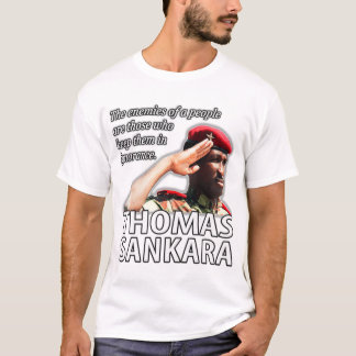 Camiseta Thomas Sankara Los enemigos de la prima popular