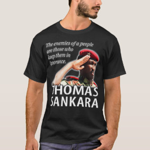 Camiseta Thomas Sankara Los enemigos de la prima popular