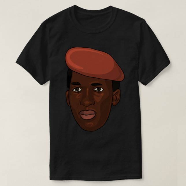 Camiseta Thomas Sankara Pegatina (Diseño del anverso)
